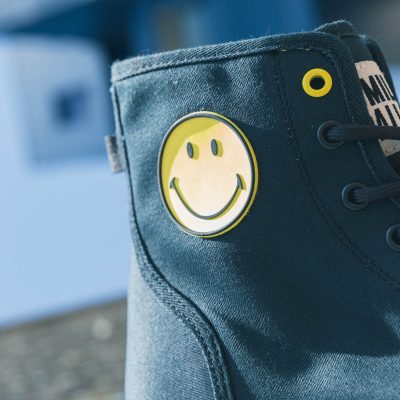 スマイリー「世界一ハッピーなブーツ」