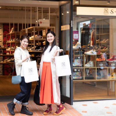 S-Rushでフェスファッションの足元セレクト